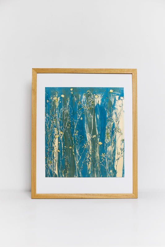 Estampe Coulée verte 4