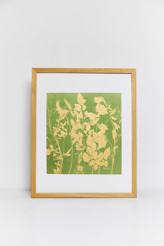 Estampe Coulée verte 7